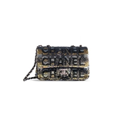 CHANEL CLASSIC 11.12 HANDBAG 392462 (20*10*7cm)